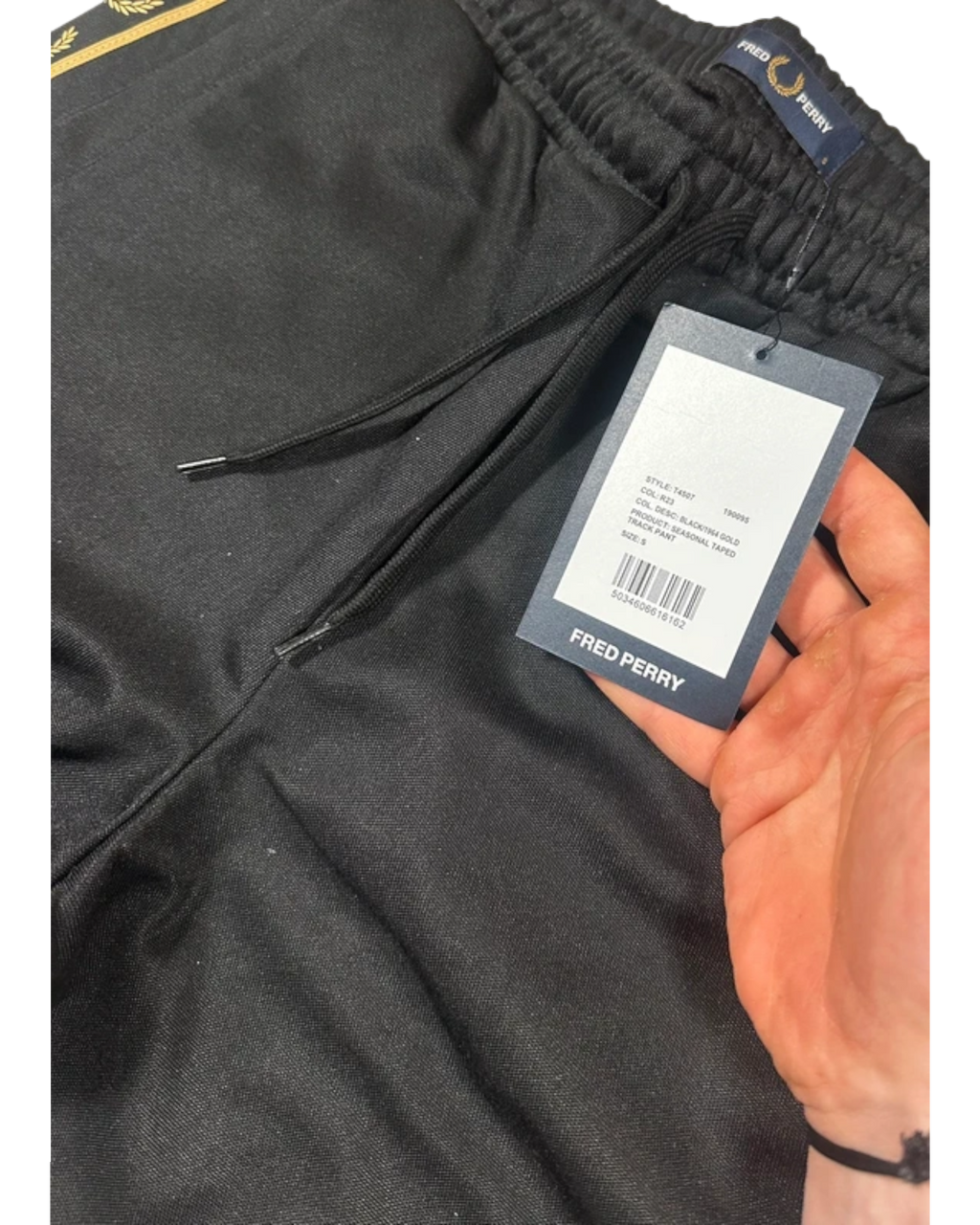Fred Perry Monogram Track Pants (S)