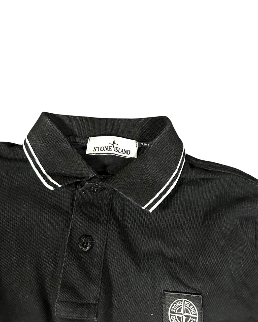 Stone Island Long Sleeve Polo (M)
