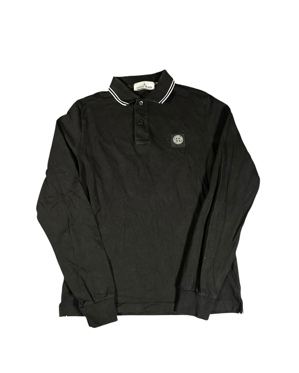Stone Island Long Sleeve Polo (M)