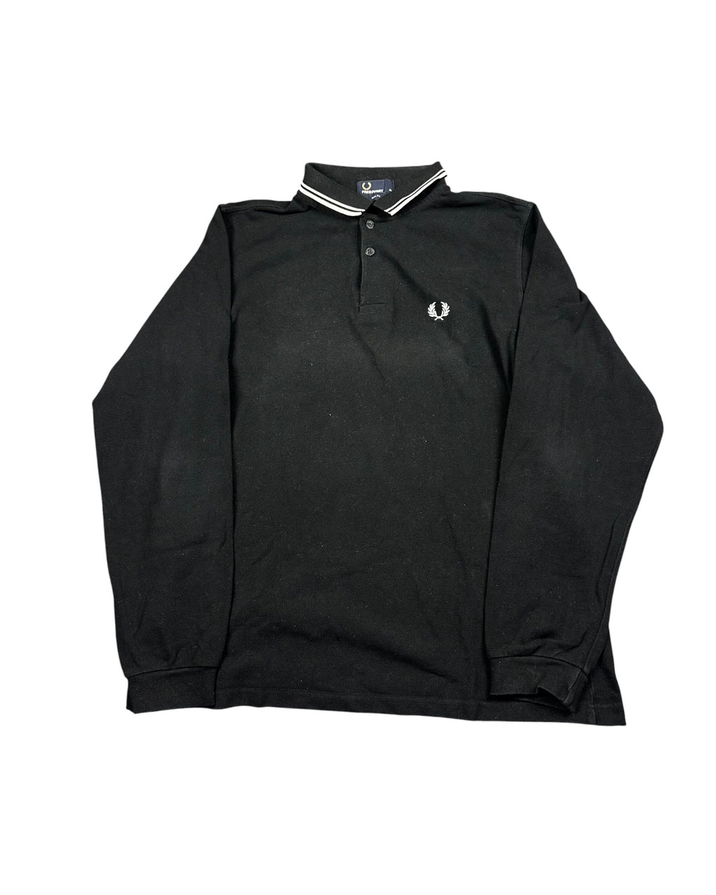 Fred Perry Langarm-Poloshirt (XL)