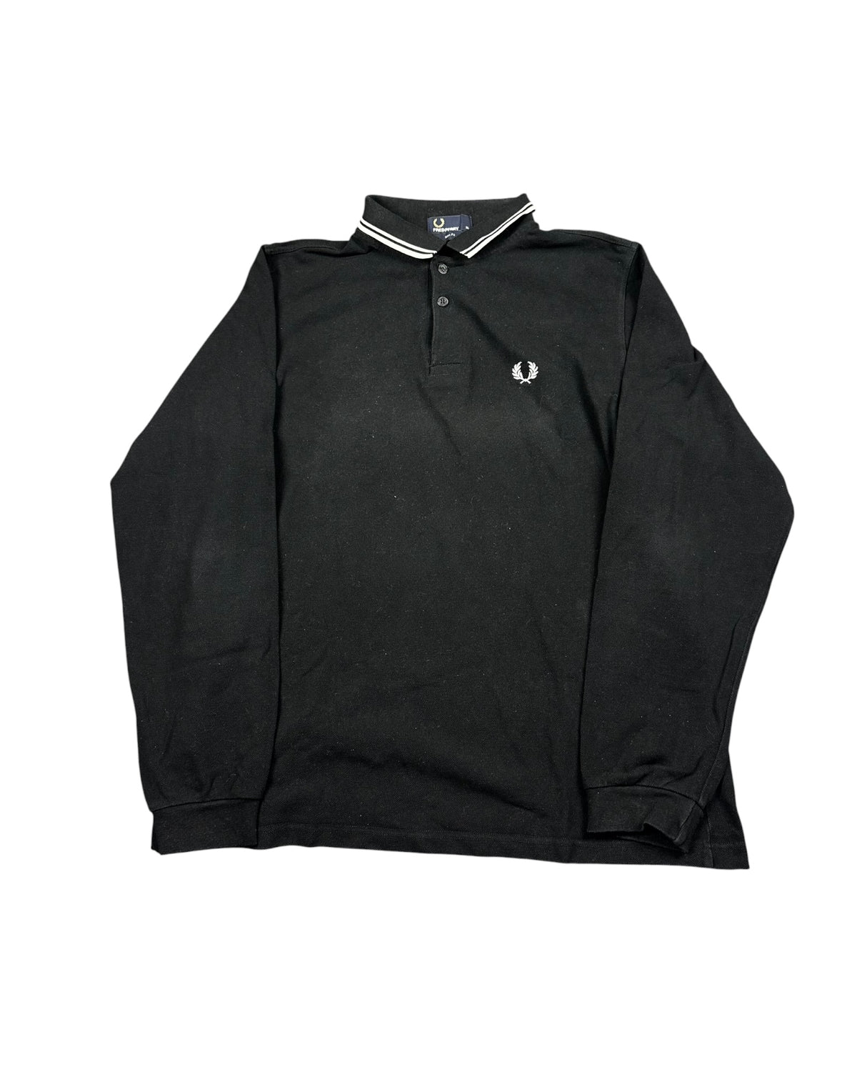 Fred Perry Langarm-Poloshirt (XL)