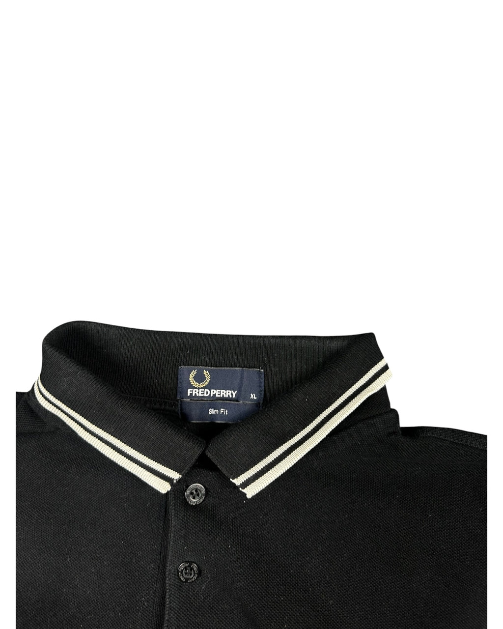 Fred Perry Langarm-Poloshirt (XL)