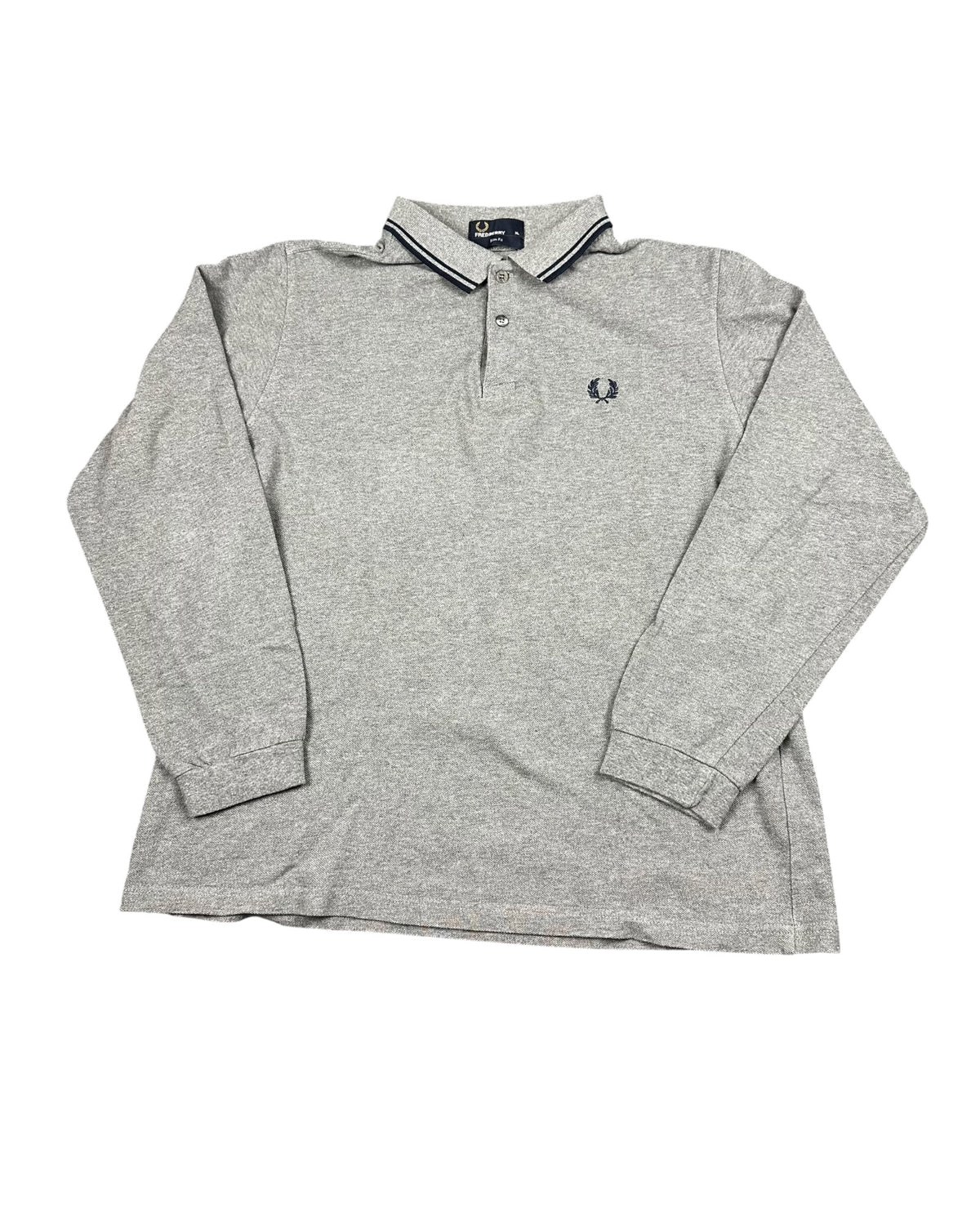 Fred Perry Langarm-Poloshirt (XL)