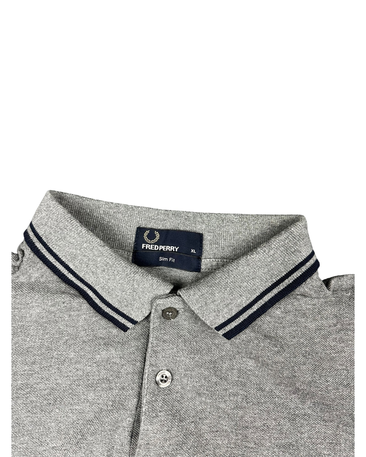 Fred Perry Langarm-Poloshirt (XL)