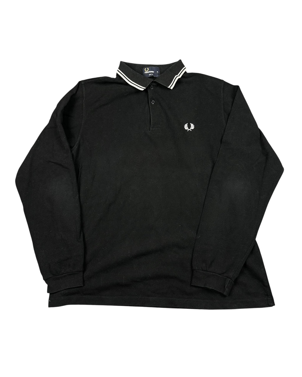 Fred Perry Langarm-Poloshirt (XL)