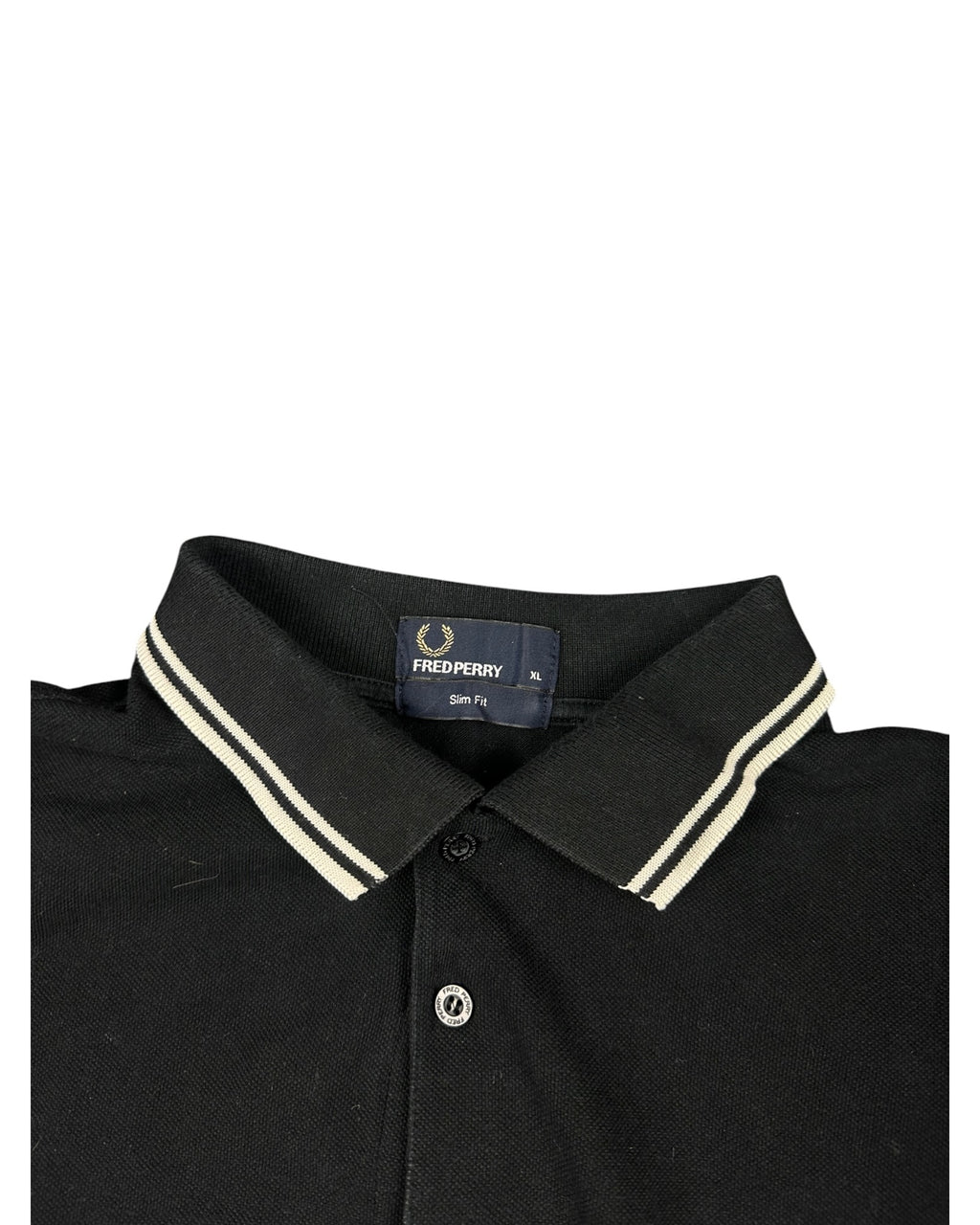 Fred Perry Langarm-Poloshirt (XL)