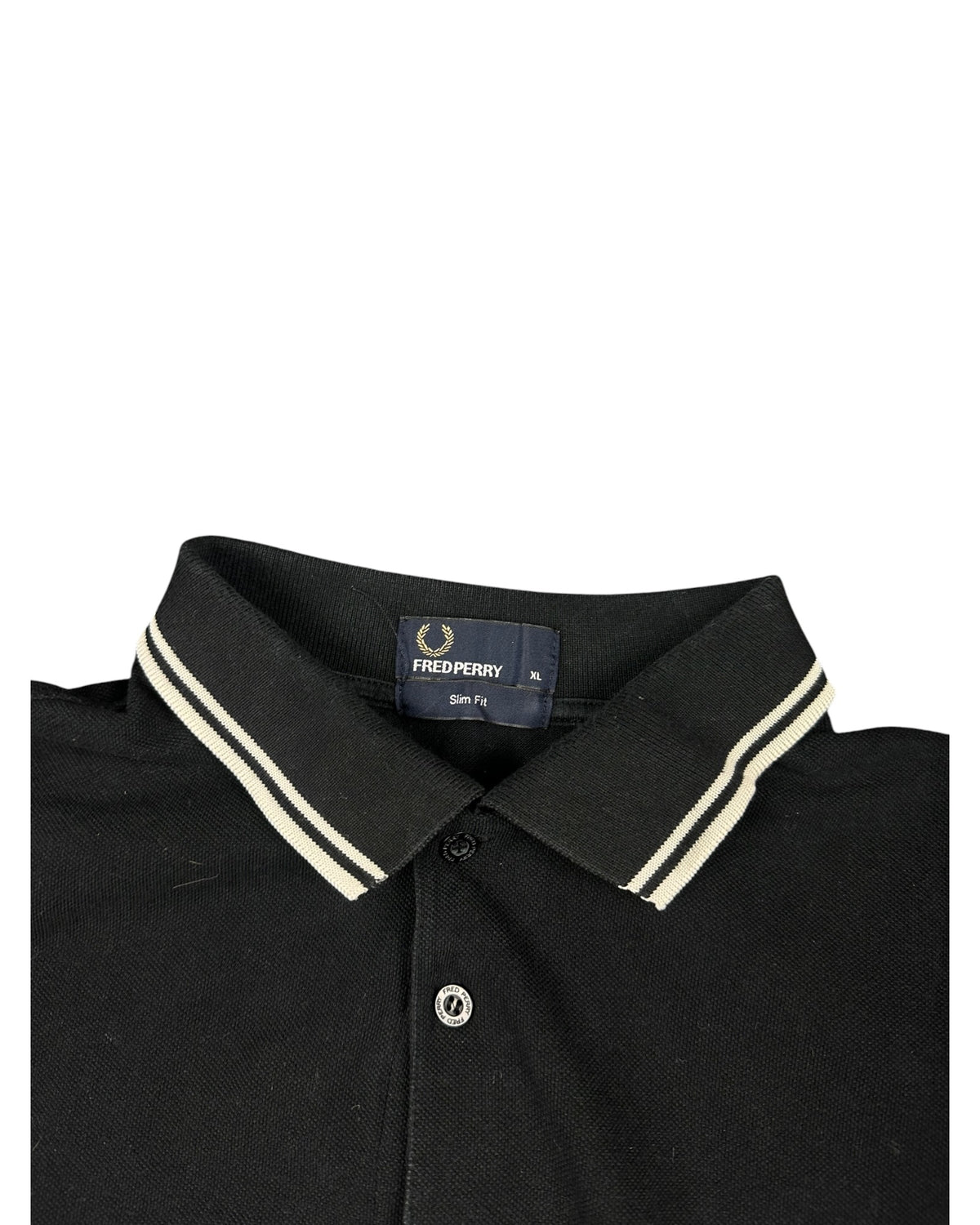 Fred Perry Langarm-Poloshirt (XL)