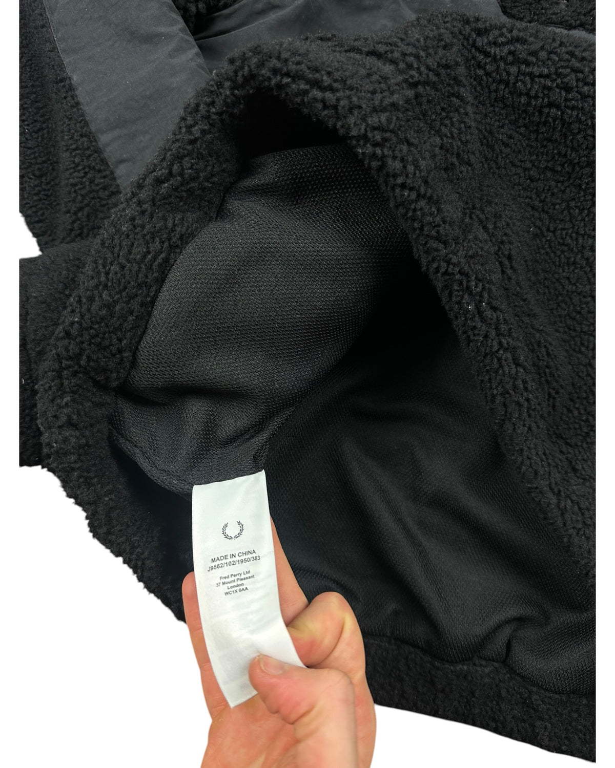Fred Perry Fleecejacke (XS)