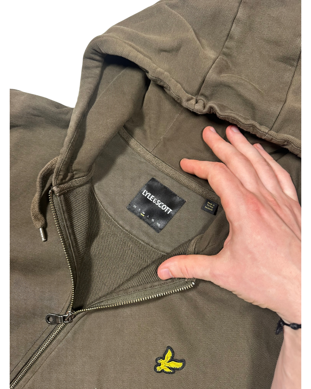Lyle & Scott Hooded Jacket (M)