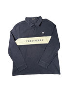Fred Perry Long Sleeve Polo Shirt (XL)