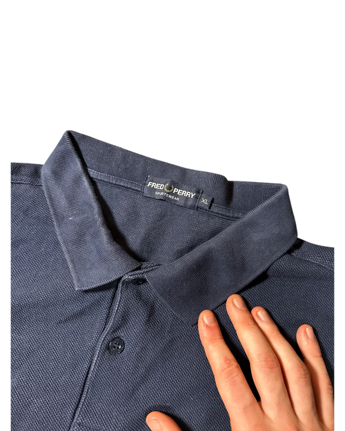 Fred Perry Long Sleeve Polo Shirt (XL)