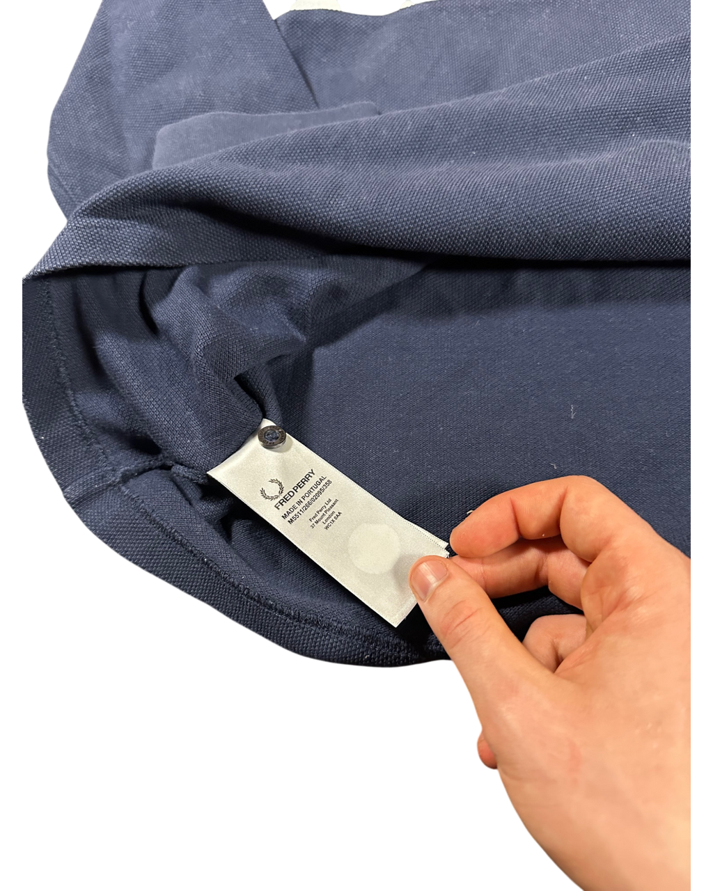 Fred Perry Long Sleeve Polo Shirt (XL)