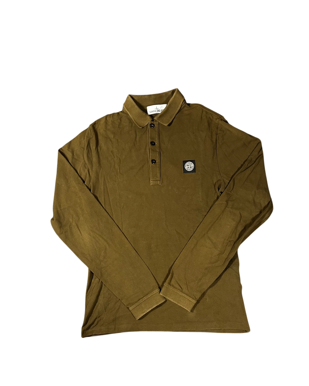 Stone Island Long Sleeve Polo (S)