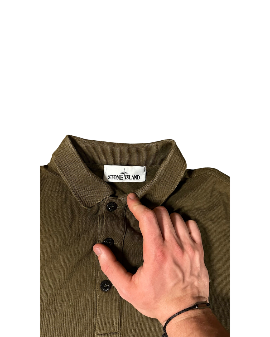 Stone Island Long Sleeve Polo (S)