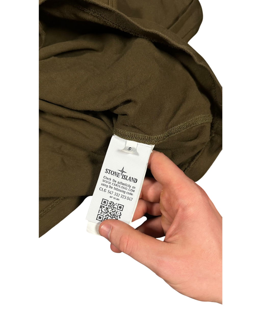 Stone Island Long Sleeve Polo (S)